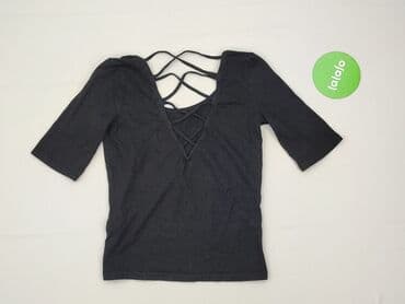 krótkie obcisłe bluzki: T-shirt damski, rozmiar S — 3