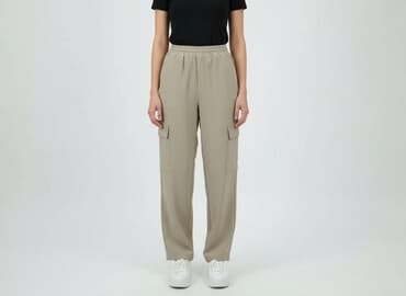 cropp cargo: Cropp, Spodnie materiałowe damskie, rozmiar 2XS — 1