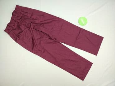jeansy bordowe damskie: Spodnie materiałowe damskie, rozmiar S — 2