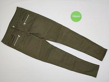 jeansy slim: H&M Divided, Spodnie materiałowe damskie, rozmiar M — 2