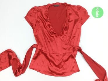 czerwone sukienki plus size: Bluzka damska, rozmiar L — 2