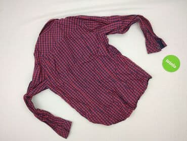 kurtka koszulowa w kratę z frędzlami: House, Koszulа dla mężczyzn, L — 3