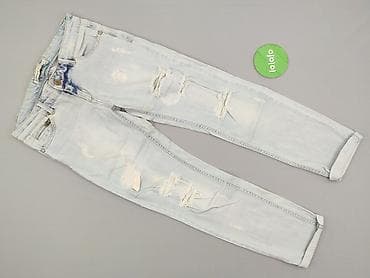 blue: Stradivarius, Jeansy damskie, rozmiar M — 2
