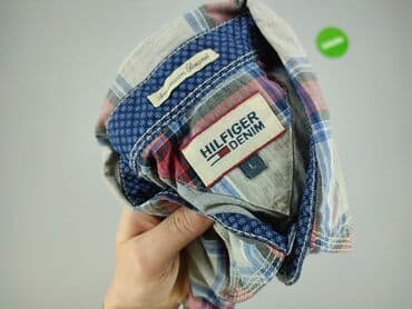 bluzy: Hilfiger Denim, Koszulа dla mężczyzn, rozmiar L — 4