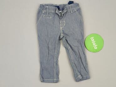 джинсова куртка: Denim pants, H&M, 6-9 months, condition - Good — 2