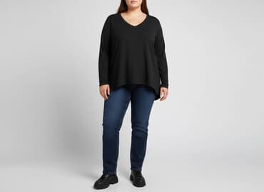 marynarki plus size damskie: Bluzka damska, rozmiar 6XL — 5