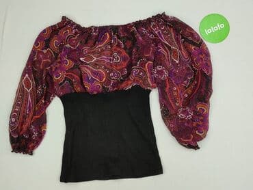 bluzki z pomponami: Bluzka damska, rozmiar S — 4