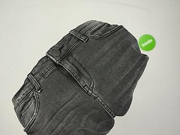 moda jeansy: Jeansy damskie, rozmiar L — 5