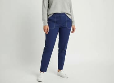 stringi damskie xxl: Spodnie materiałowe damskie, rozmiar 2XL — 8