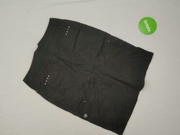 spódnice midi plisowane czarne: Sheego, Spódnica damska, M — 3