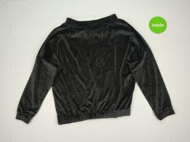 bluzki welurowa z krótkim rękawem: Bluzka damska, rozmiar XL — 4