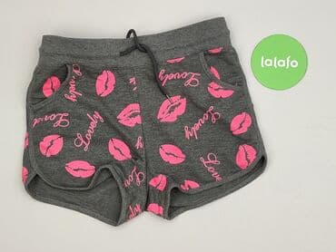 welurowy komplet dresowy krótkie spodenki: Szorty damskie, rozmiar S — 3