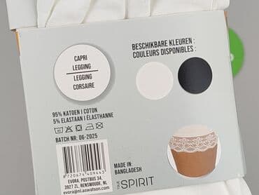 legginsy bawełniane krótkie damskie: True Spirit, Legginsy Krótkie damskie, rozmiar M — 5