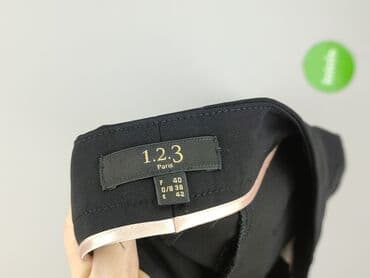 spodnie c a: Un Deux Trois, Spodnie materiałowe damskie, rozmiar M — 4