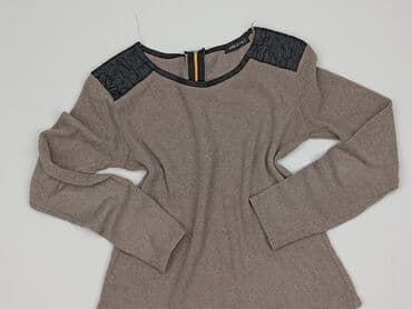 sweter piórkowy na drutach: Bluzka damska, rozmiar S — 2