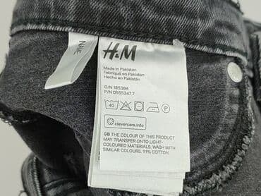 zielone cargo hm: Spodnie jeansowe, H&M, 15 lat, 170, stan - Idealny — 5