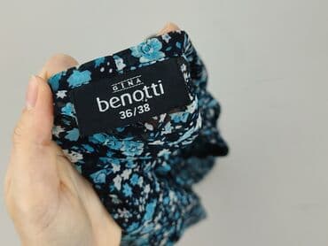 czarne luźne sukienki: Bluzka damska, rozmiar M — 4