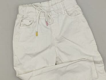 Material trousers for women, S