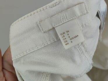 hm biale spodenki: H&M, Szorty damskie, rozmiar S — 5