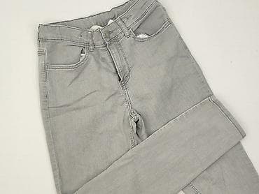 biala torebka hm: Spodnie jeansowe, H&M, 12 lat, 152, stan - Idealny — 1