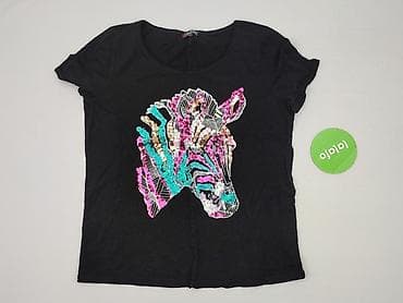 tshirt czarny: Street One, T-shirt damski, rozmiar M — 2