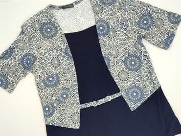 bluzka z kwiatem 3d h: Women's blouse, size 3XL (EU 46) — 1