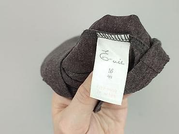 szara bluzki oversize: E-vie, Bluzka damska, rozmiar 2XL — 4