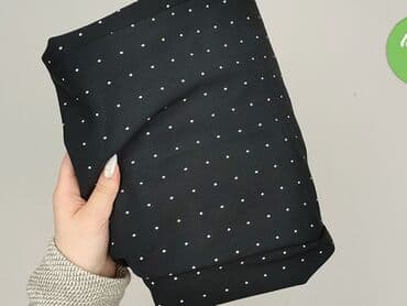 srebrne sukienki na imprezę: Zara, Material trousers for women, size M (EU 38) — 5