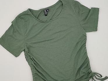 bluzki czerwone: Pieces, T-shirt damski, rozmiar M — 1