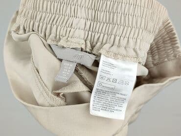 joggery beżowe damskie: H&M, Spodnie materiałowe damskie, rozmiar M — 4