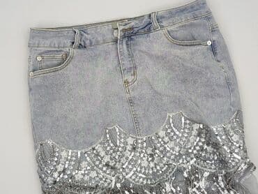 wide jeans: Spódnica damska, rozmiar XL — 1