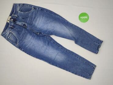 jeansy plus size wysoki stan: M.Sara, Jeansy damskie, M — 2
