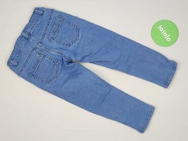 jeansy z rozszerzanymi nogawkami bershka: Spodnie jeansowe, 5.10.15, 3-4 lat, 104, stan - Idealny — 2