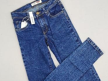 popey t shirt: Spodnie jeansowe, 10 lat, 134/140, stan - Idealny — 1