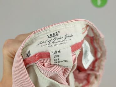 zara rozowe spodenki: H&M L.O.G.G., Szorty damskie, rozmiar M — 6