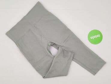 legginsy ocieplane prążkowane: Legginsy Sportowe damskie, rozmiar L — 4