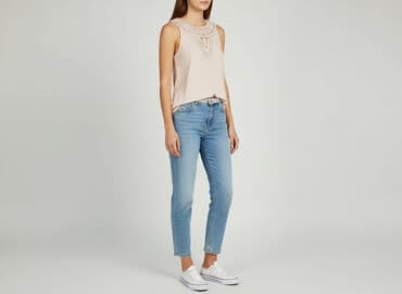 wzory szydełkowe bluzki: H&M, T-shirt damski, rozmiar M — 7