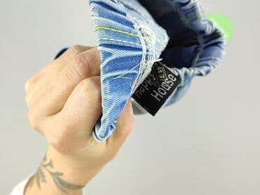 spodnie szeroki: Spodnie jeansowe, 9-12 miesięcy, stan - Idealny — 6