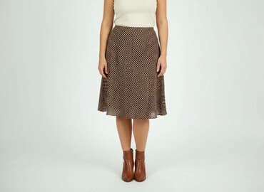 czerwone spódnice w grochy: Women`s skirt, size 3XL — 1