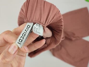 simple bluzki: H&M, Spodnie materiałowe damskie, rozmiar L — 4