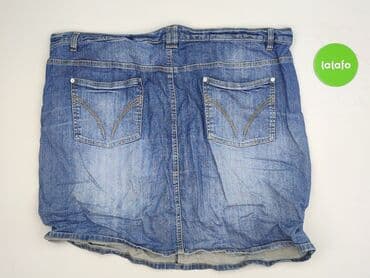 spódnice jeansowe duże rozmiary: Fresh, Spódnica damska, rozmiar 6XL — 4