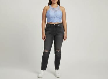 bluzki koronka allegro: Top damski, rozmiar XL — 6