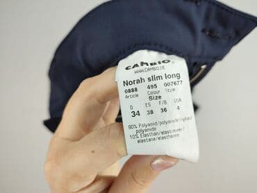 spodnie napapijri: CAMBIO, Spodnie materiałowe damskie, rozmiar XS — 4