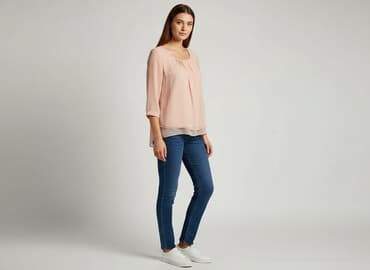 bluzki do plisowanej spódnicy: Clockhouse, Bluzka damska, rozmiar S — 7