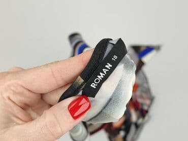 srebrne sukienki na imprezę: Roman, Bluzka damska, rozmiar XL — 4