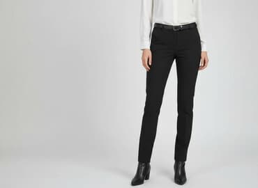 hello kitty czarne spodnie: Spodnie materiałowe damskie, rozmiar XS — 1