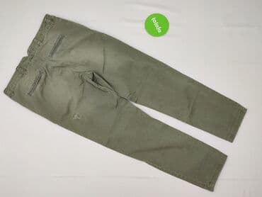 czerwone chinosy damskie: Spodnie materiałowe damskie, rozmiar S — 3