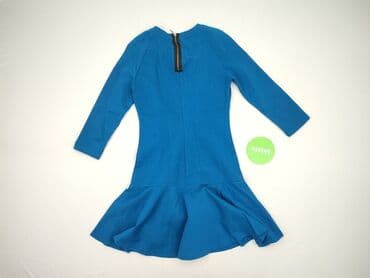 niebieska satynowa sukienka zara: Zara, Sukienka damska, rozmiar XS — 3