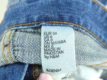krótkie spodenki jeansowe hm: H&M, Szorty damskie, rozmiar S — 4