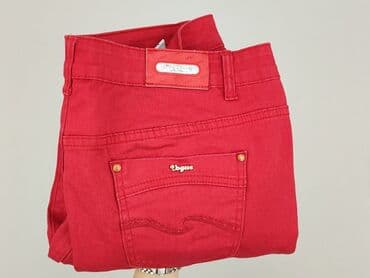 jeansy czerwone damskie: Cherry, Jeansy damskie, rozmiar S — 6